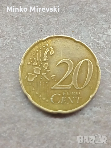 Евро монета с грешка за колекция, снимка 2 - Други ценни предмети - 54362466