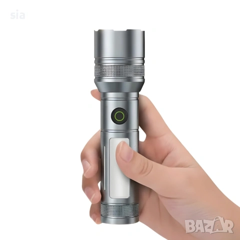 Фенерче и Работна лампа 2 в 1, zoom функция, 10W LED, снимка 4 - Къмпинг осветление - 54339450