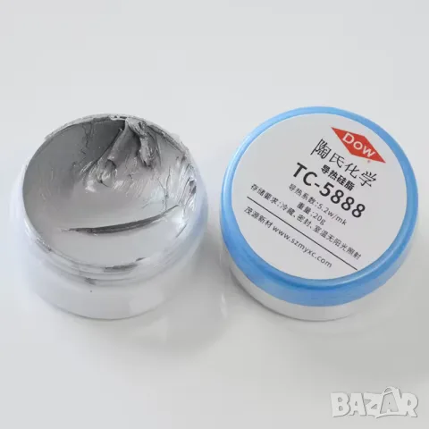 (USA) DOW TC-5888 5.2 W/m·K термо паста процесор, ултра ниско термично съпротивление, снимка 5 - Други - 55415871