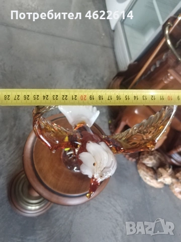 ПРОДАВАМ УНИКАЛНА ФИГУРА НА ОРЕЛ МОРАНО , снимка 5 - Колекции - 55128376