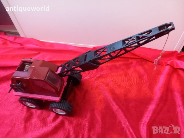 Колекционерска Соц Играчка КРАН, снимка 2 - Антикварни и старинни предмети - 54075381