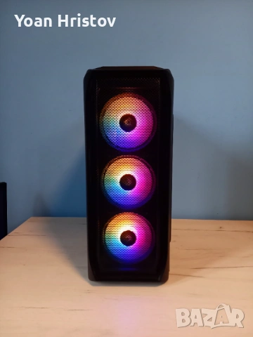 Геймърси компютър/Gaming PC RX 580 8GB / 16GB RAM / SSD + HDD, снимка 3 - Геймърски - 53967495