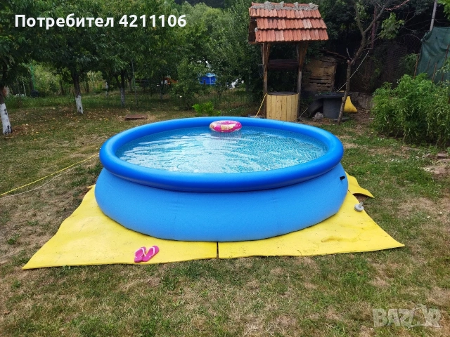 Надуваем басейн Intex 305/61, снимка 2 - Басейни и аксесоари - 55104149
