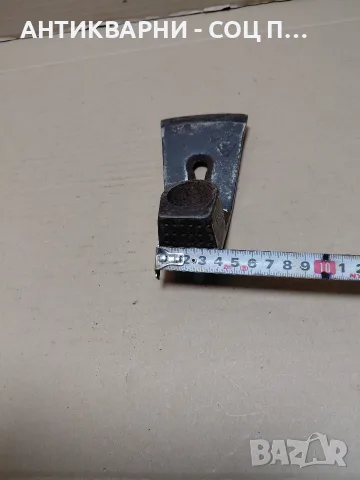 Соц Стара Дърводелска Тесла 0.560кг. НОМЕР 1414., снимка 10 - Антикварни и старинни предмети - 55667949