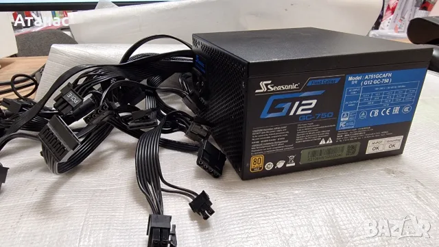 Seasonic G12 GC-750 - 750W 80 PLUS Gold - на 3 години - Изгоря изведнъж, снимка 2 - Захранвания и кутии - 55564715