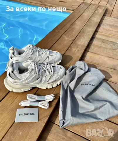 Balenciaga Track White Унисекс👟Дамски Маратонки👟Мъжки Спортни Обувки Код ch72, снимка 5 - Маратонки - 55482118
