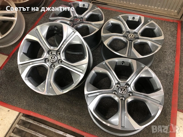Джанти 18 Цола 5х100 VW T-Roc Tiago Skoda Scala Kamiq Audi A1 Нови Оригинални