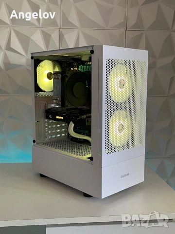 Бял Геймърски компютър / RX 580 / i7 / 16GB RAM /, снимка 5 - Геймърски - 54442714