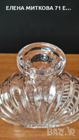 *Villeroy&Boch*масивна кристална гарафа 1 литър, снимка 7 - Аксесоари за кухня - 54431999