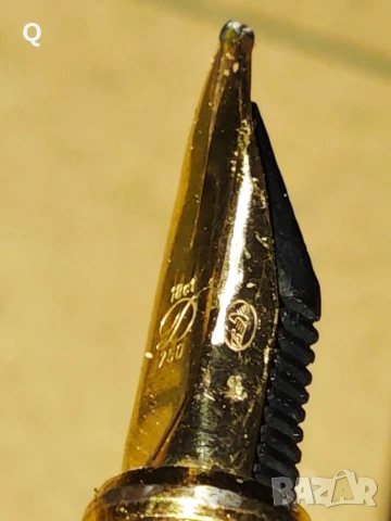 Златна писалка S.T.Dupont, снимка 4 - Антикварни и старинни предмети - 54436166