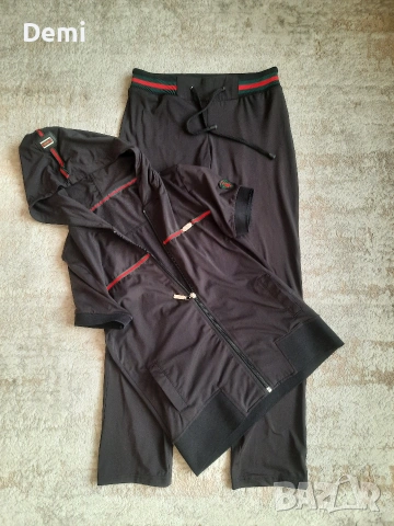 Черен спортен комплект Gucci , снимка 2 - Спортни екипи - 55056049