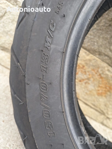 Гума за скутер Dunlop 150 70 13 ScootSmart мото гуми, снимка 7 - Гуми и джанти - 55162865