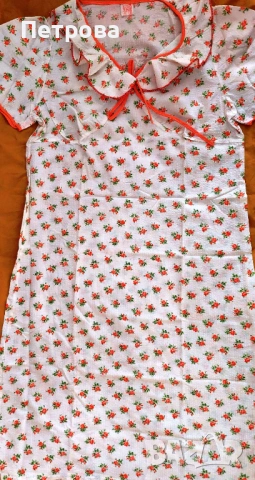 Нощница с къс ръкав, нова, снимка 2 - Нощници - 53975449