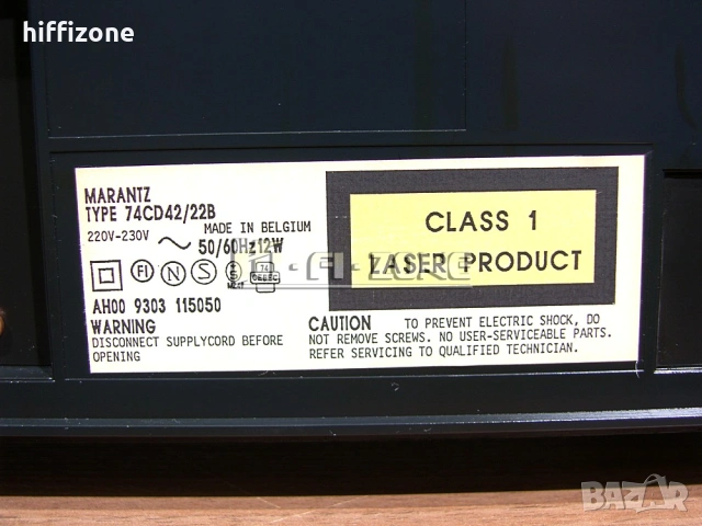 CD плеър  Marantz cd-42mkll /1 , снимка 9 - Ресийвъри, усилватели, смесителни пултове - 54203128