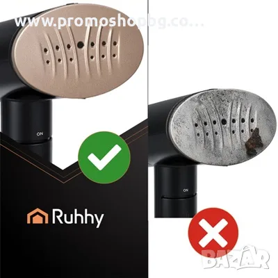 Вертикална парна ютия Ruhhy с тъчскриин, снимка 5 - Ютии - 55339205
