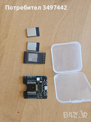 ESP32-WROOM-32E (2 бр) + ESP32-WROOM-32D + програматор