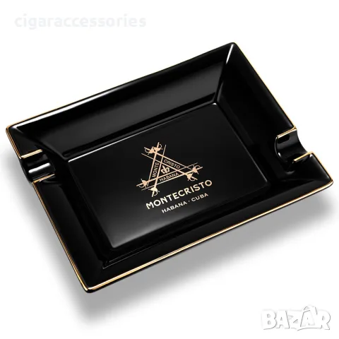 Керамичен пепелник за 2 пури – Trinidad, Montecristo или Partagas, снимка 3 - Декорация за дома - 55405302
