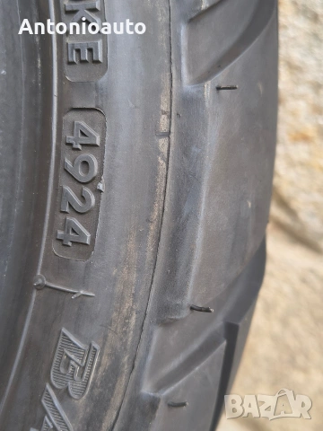 160 60 15 BRIDGESTONE BATTLAX ADVENTURECROSS TOURer AX41T 67H гума скутер гуми мото, снимка 5 - Гуми и джанти - 55163057