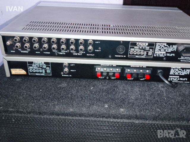 Продавам стъпало с пред усилвател fisher, снимка 4 - Ресийвъри, усилватели, смесителни пултове - 54038524