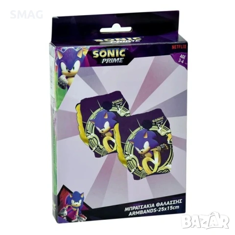Надуваеми ръкавки сини Sonic 3-6 години 19-30кг_1234667, снимка 2 - Надуваеми играчки - 54439165