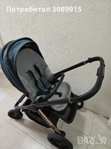 Бебешка количка Espiro Miloo Unique Saphir 2в1, снимка 2 - Детски колички - 54353600