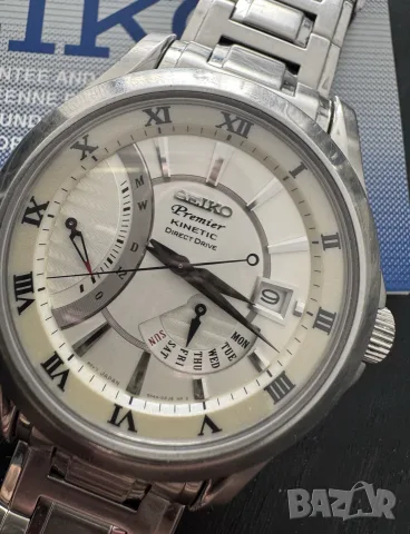 Seiko Premier Kinetic Direct
Drive SRH007