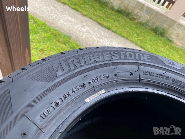 4бр. Бусови Летни гуми 205/65/16C Bridgestone Duravis Van DOT0924, снимка 6 - Гуми и джанти - 54484317