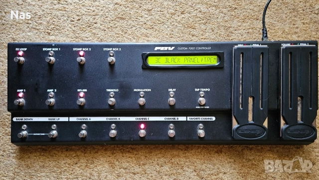 Продавам Line 6 FBV Custom Foot Controller, снимка 9 - Китари - 55645301