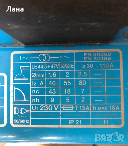Заваръчна машина Clarke CW 145TN, снимка 3 - Други машини и части - 54305750