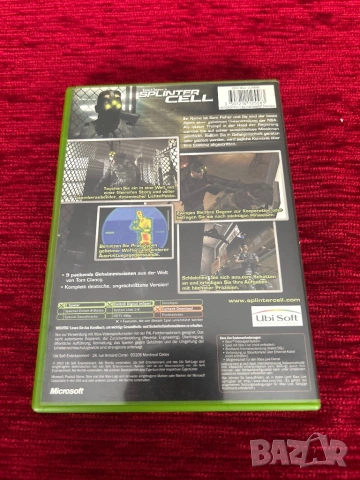 Игра за Xbox Splinter cell, снимка 3 - Игри за Xbox - 53985643