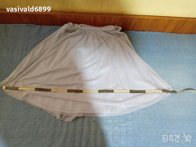 Светлосиня дамска рокля , снимка 9 - Рокли - 55320781