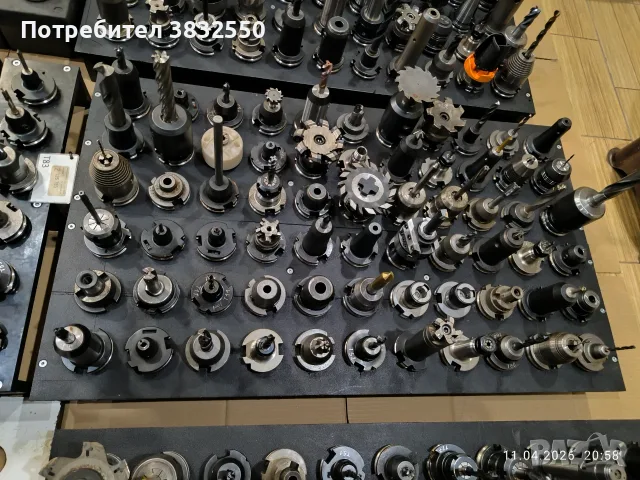 Дорници държачи за фреза с инструменти SK40 - 250 броя, снимка 3 - Стругове - 55624355