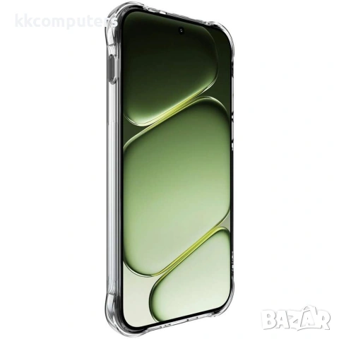 IMAK за OnePlus Nord 6 5G Удароустойчив Магнитен Airbag TPU Калъф със Скрийн Протектор – Прозрачен, снимка 2 - Калъфи, кейсове - 55090395