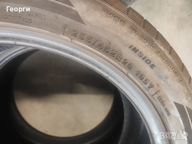 2бр. летни гуми 255/45/20 Trocmax, снимка 5 - Гуми и джанти - 54239872