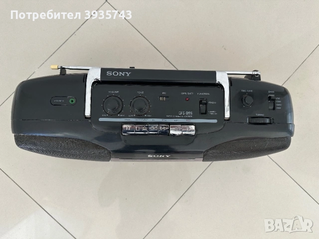Sony CFS-B5S - Japan , снимка 4 - Радиокасетофони, транзистори - 54513840
