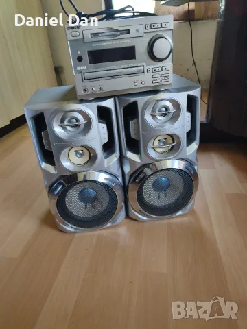 Музикална уредба Sony DHC-MD333 + колони Pioneer, снимка 7 - Еквалайзери - 55491683