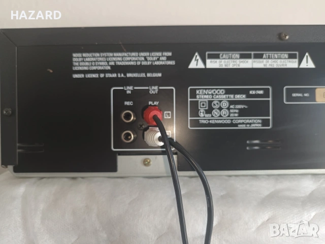 Kenwood KX-74R Cassette deck, снимка 5 - Декове - 55234750