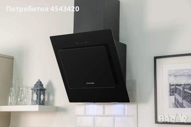 Ъглов абсорбатор/аспиратор/ширм Russell Hobbs 60 cm, снимка 4 - Абсорбатори - 54913338