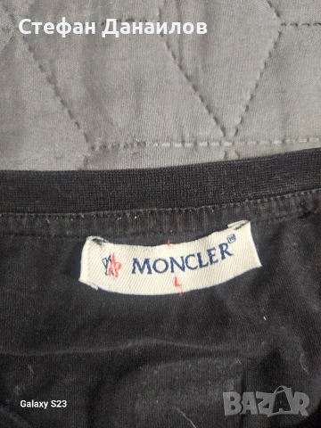 Мъжка тениска Moncler, снимка 2 - Тениски - 54765856