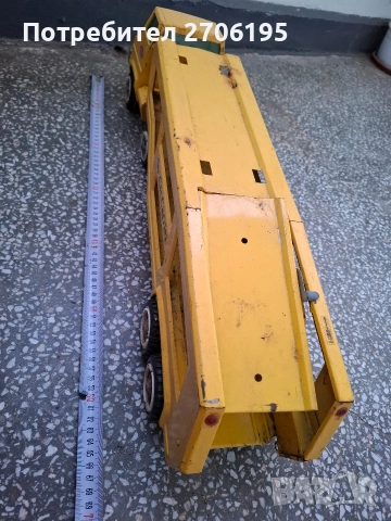 Винтидж метално камионче Тонка , снимка 16 - Колекции - 54331673