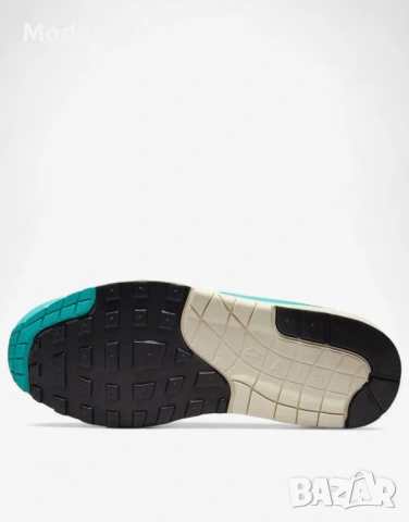 Оригинал! NIKE Air Max 1 Shoes White/Blue дамски маратонки, снимка 6 - Маратонки - 54326704