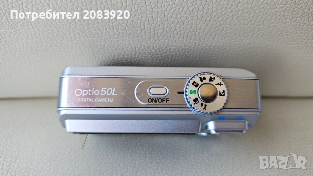 Продавам фотоапарат ,, Pentax Optio'' 50L ", снимка 3 - Фотоапарати - 54988348