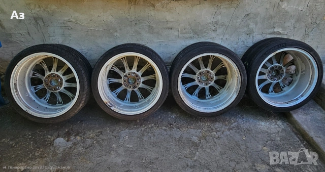 BMW 19" style 166 M5 sportpaket OEM , снимка 4 - Гуми и джанти - 55244087