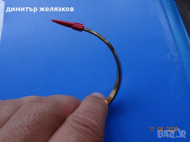 РАКЕТКА ЗА НАСТОЛЕН ЧАСОВНИК СЛАВА ГЛОБУС , снимка 4 - Мъжки - 54605273