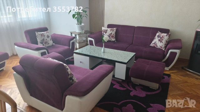 Продавам холова гарнитура , снимка 4 - Дивани и мека мебел - 54866985