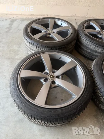 21” джанти с гуми 5x112 Mercedes Ml Gl W164/x164, снимка 3 - Гуми и джанти - 55547139