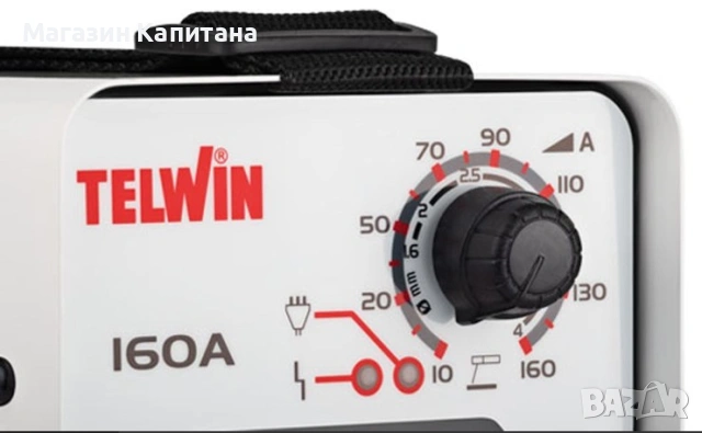 Инверторен електрожен Telwin Италия T-ARC 160 ACX, MMA, 160 A, 1.6 - 4.0 мм, снимка 3 - Други машини и части - 54780237
