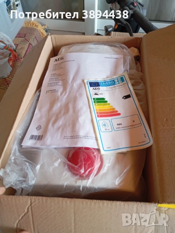 Проточен бойлер AEG-5litra, снимка 3 - Бойлери - 54086996
