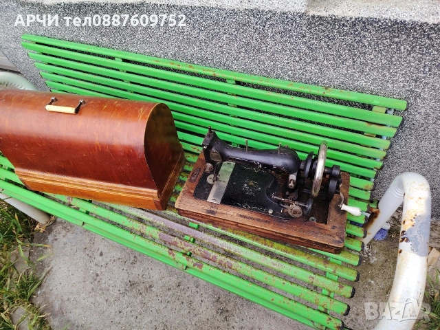 Продавам шевна машина Union с куфар Made in USSR два броя, снимка 4 - Антикварни и старинни предмети - 54482499