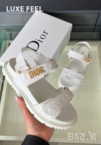 Dior ⚜️Дамски Сандали , снимка 11 - Сандали - 54541899